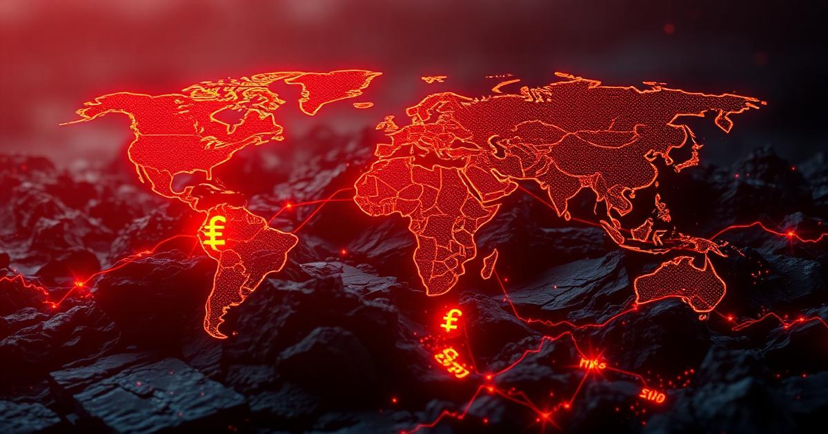 Forex trading world map with glowing currency pairs — forex trading education
